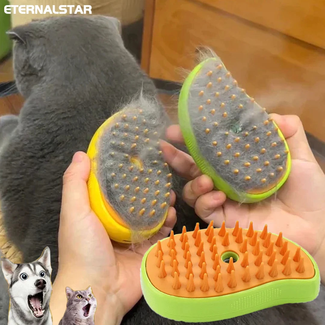 Cat And Dog Steam Massage Brush