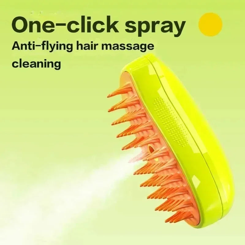 Cat And Dog Steam Massage Brush