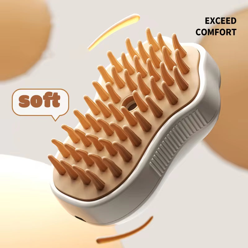 3 In 1 Cat Grooming Brush