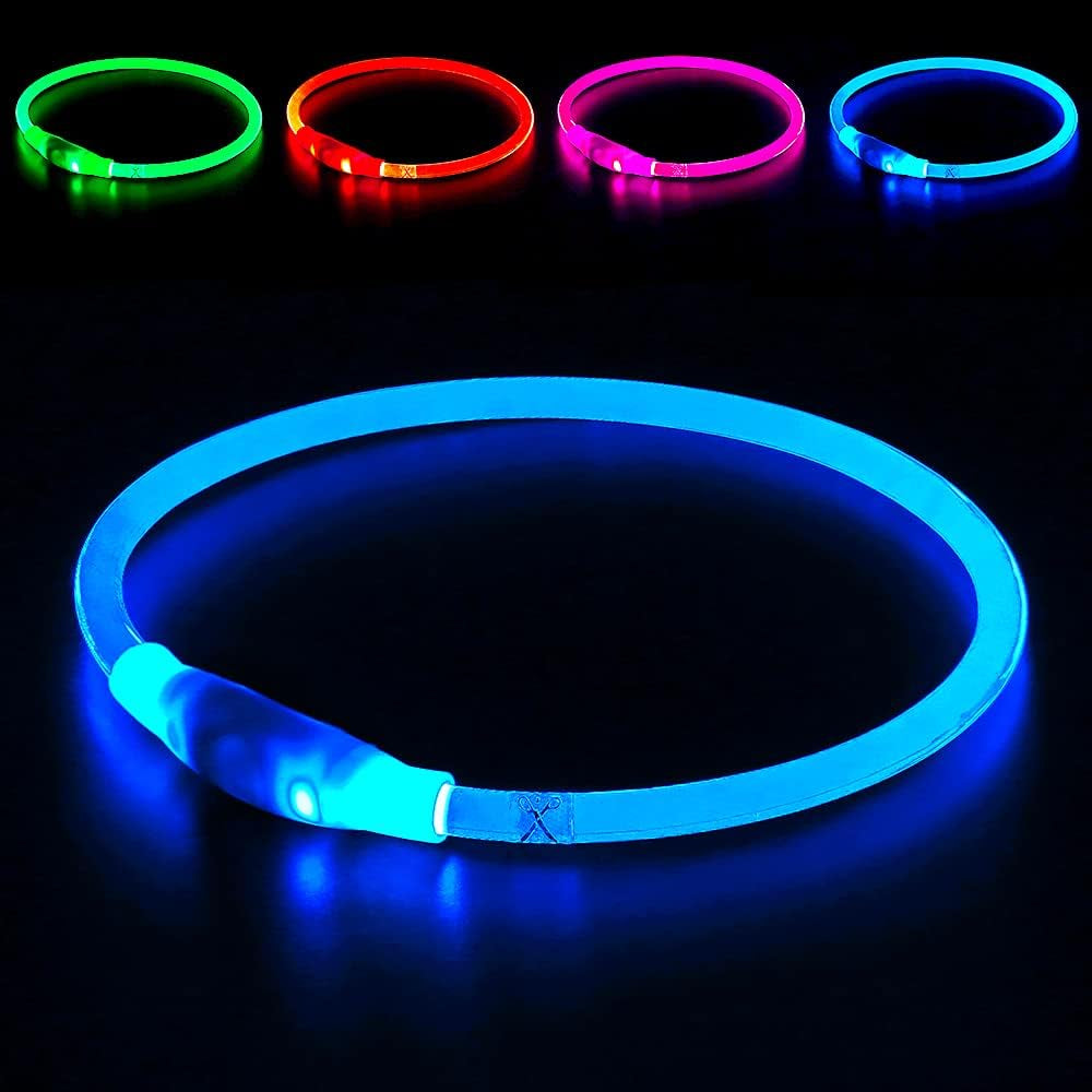 USB Rechargeable Dog Collar Light