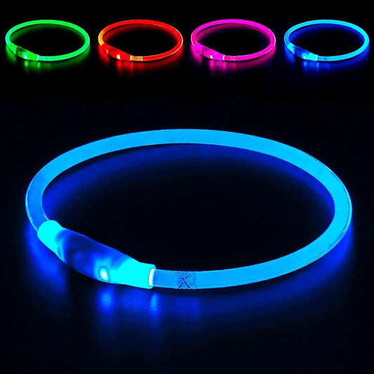USB Rechargeable Dog Collar Light
