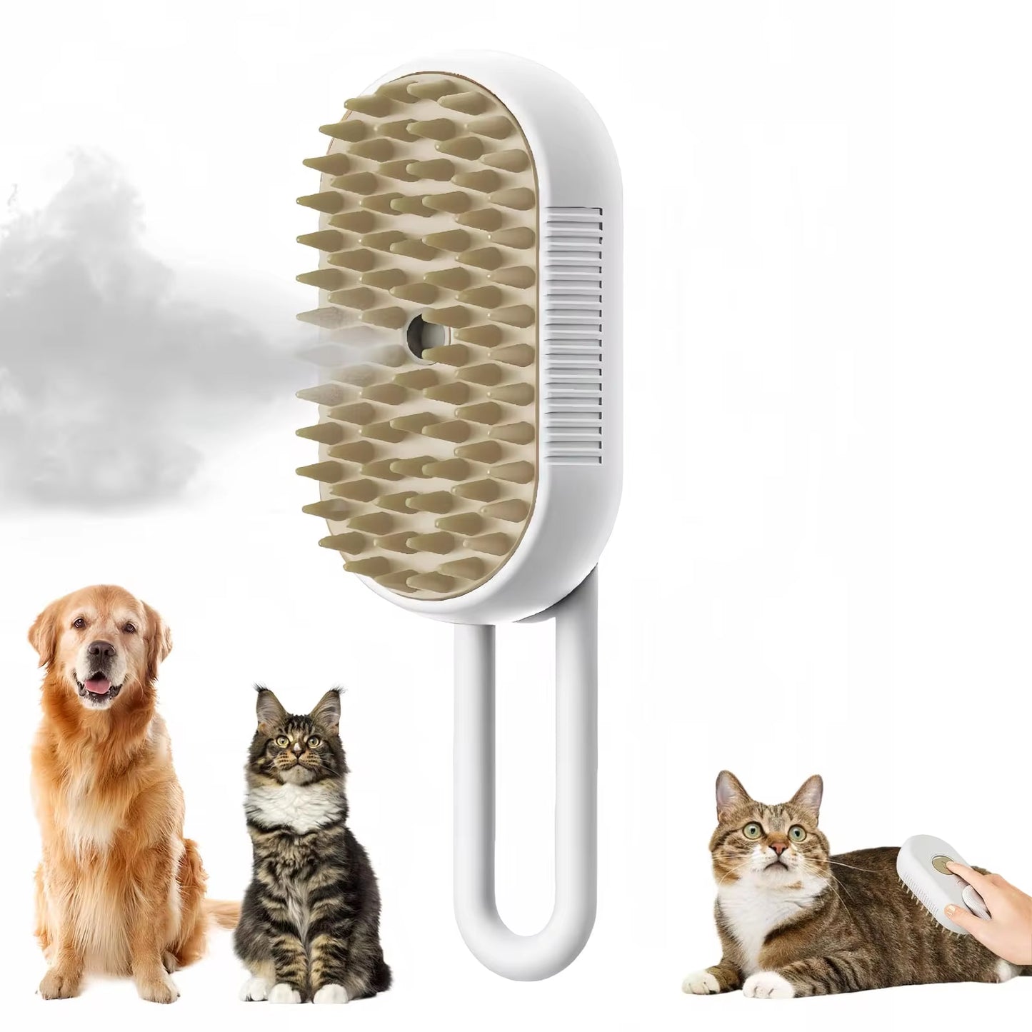 3 In 1 Cat Grooming Brush