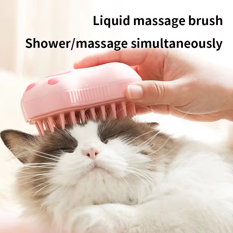 3 In 1 Cat Grooming Brush