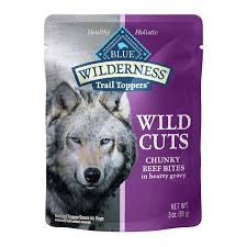 Wilderness Wild Cuts Wet Dog Food Toppers, Chicken & Beef, 3-Oz. (12 Count)