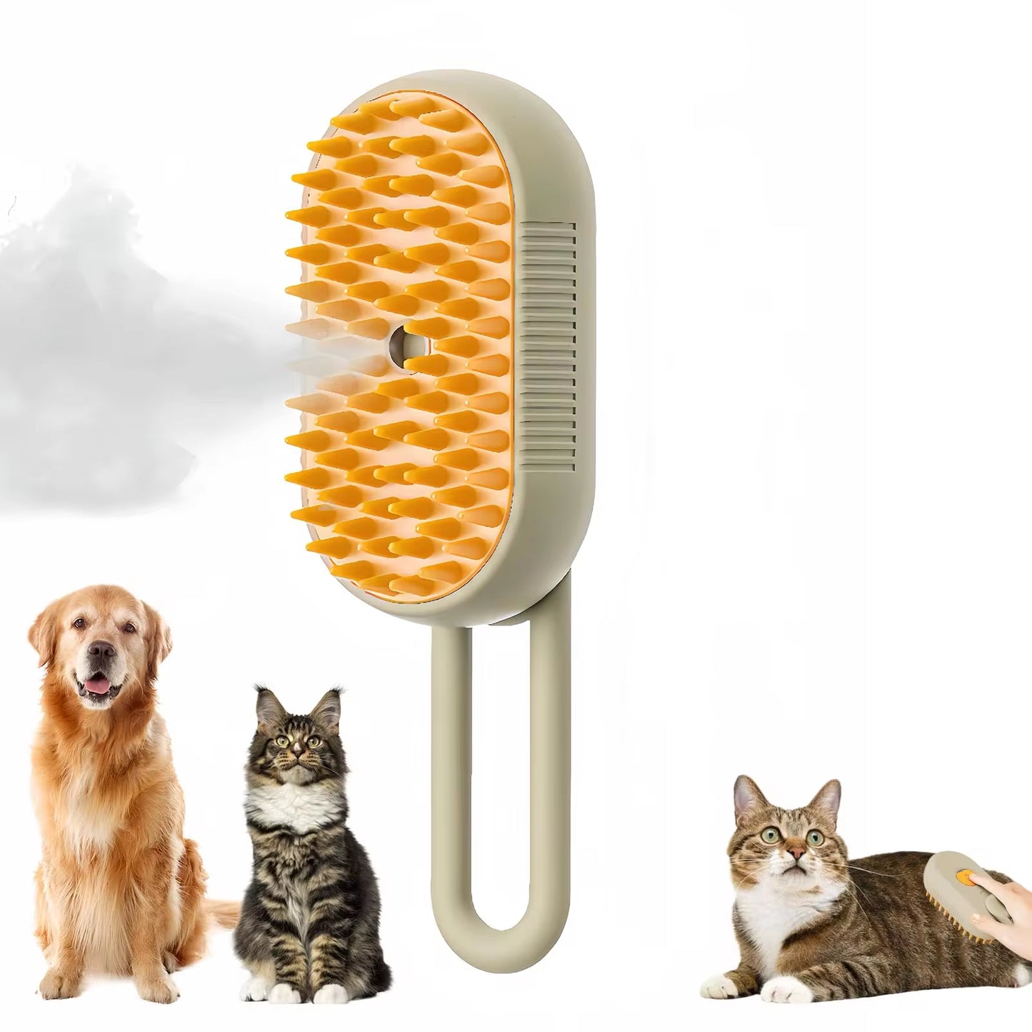 3 In 1 Cat Grooming Brush