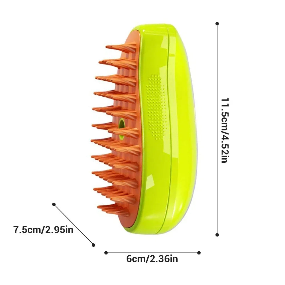 Cat And Dog Steam Massage Brush