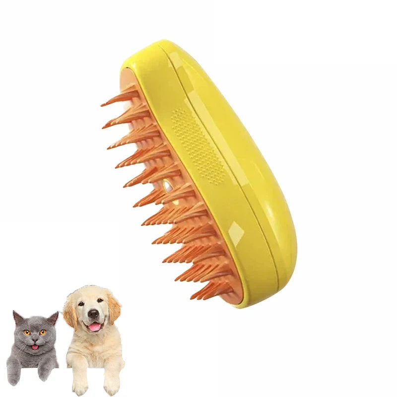 Cat And Dog Steam Massage Brush